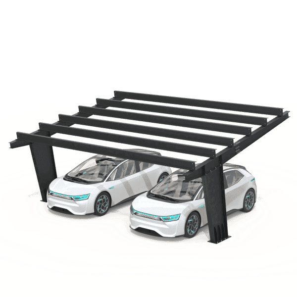 Structura carport MODEL01, 2 locuri — imagine 2