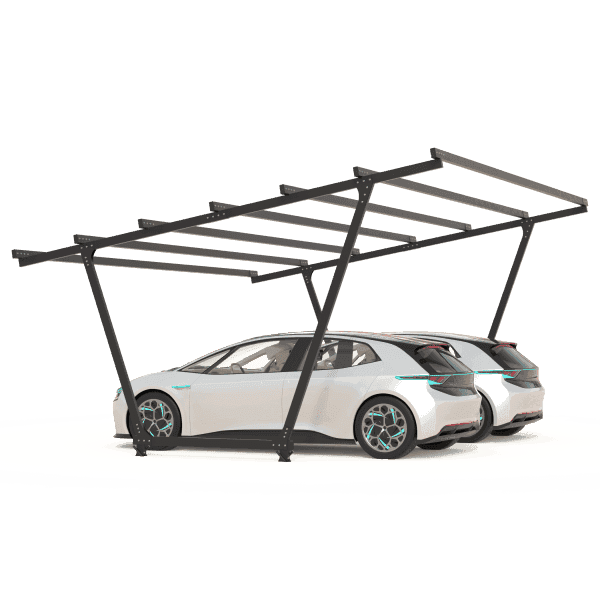 Structura carport MODEL02, 2 locuri — imagine 2