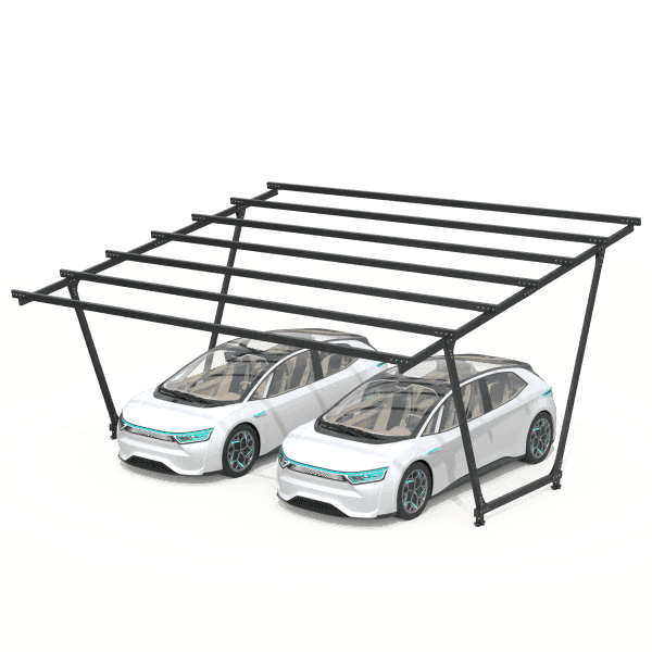 Structura carport MODEL02, 2 locuri
