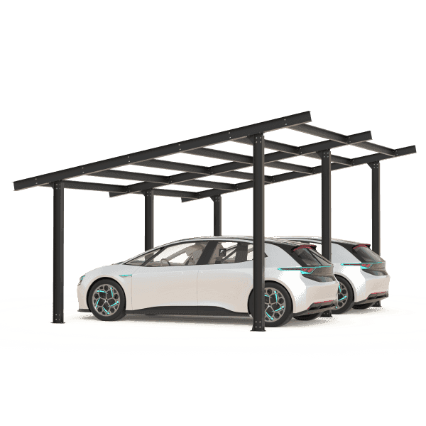 Structura carport MODEL05, 2 locuri — imagine 2