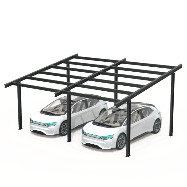 Structura carport MODEL05, 2 locuri