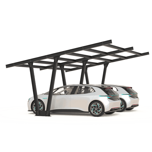 Structura carport MODEL06, 2 locuri — imagine 2