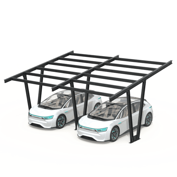 Structura carport MODEL06, 2 locuri