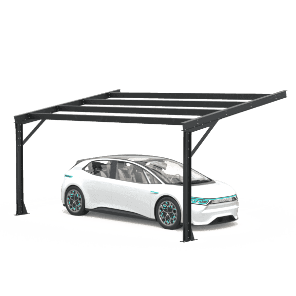Structura carport MODEL07, 1 loc — imagine 2
