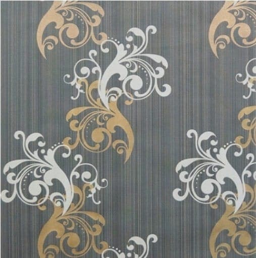 Tapet de Vinil Samarkand antracit 8095