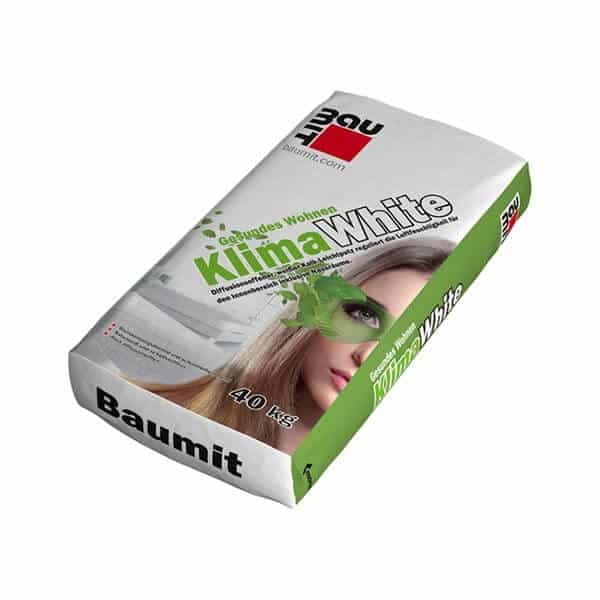 Tencuiala alba pe baza de var KlimaWhite Baumit — imagine 1