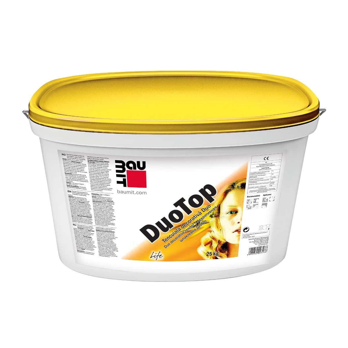 Tencuială decorativa BAUMIT DuoTop 2R 25kg — imagine 1