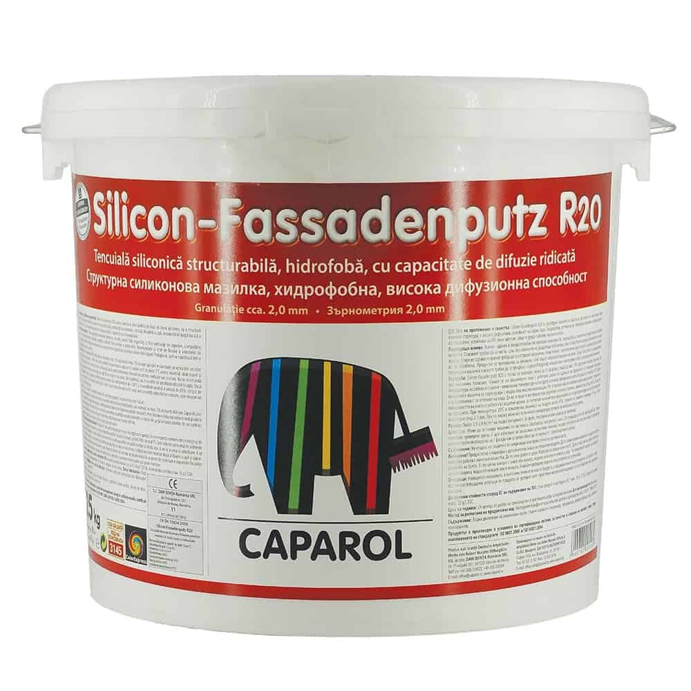 Tencuiala decorativa Caparol Silicon Fassadenputz — imagine 2