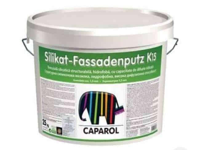 Tencuiala decorativa Caparol Silikat Fassadenputz 25kg — imagine 3