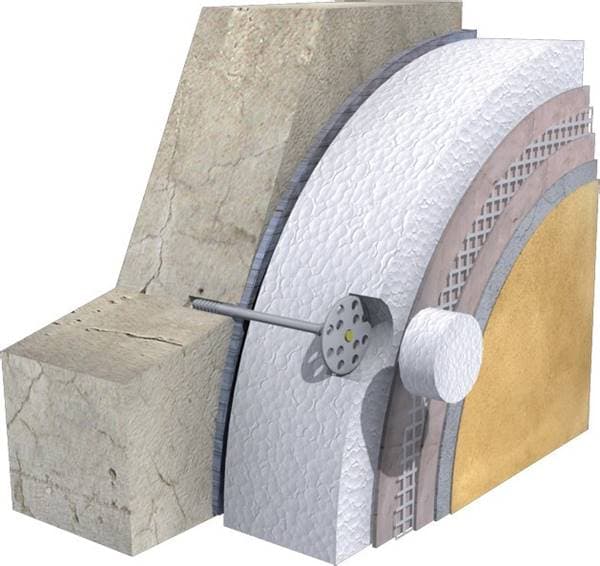 Termosistem Caparol EPS 80 Grosime 100mm — imagine 1
