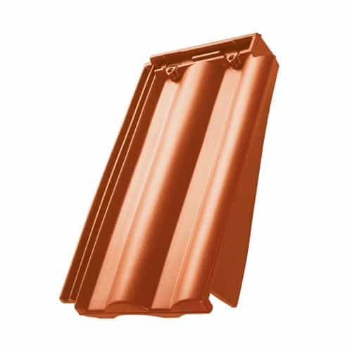 Tigla Ceramica margine dreapta Tondach Twist Teracota 30x50cm