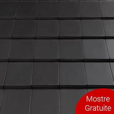 Tigla Ceramica Tondach Inspira Antracit Satinat 30x50cm — imagine 2
