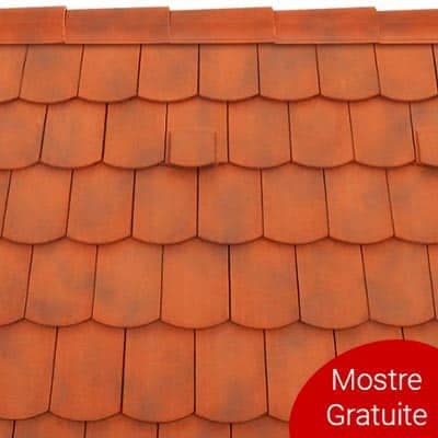 Tigla Ceramica Tondach Solzi Pilis Antic Satinat 21x40cm — imagine 2