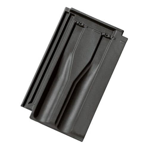 Tigla Ceramica Tondach Tango Plus Antracit Satinat 30x50cm — imagine 1