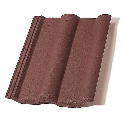 Tigla de beton 1/1 Bramac Alpina Clasic P5 Brun Roscat — imagine 3