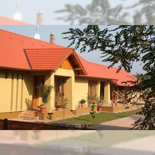 Tigla de beton 1/1 Bramac Reviva Rosu Caramiziu — imagine 2