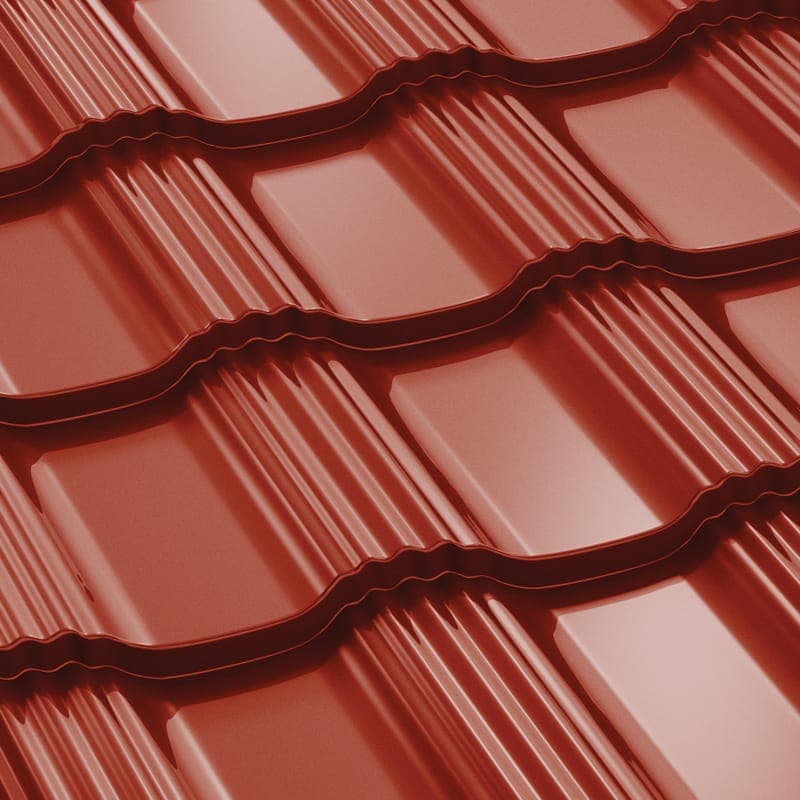 Tigla metalica Bilka Hellenic Lucios 0.45mm — imagine 1
