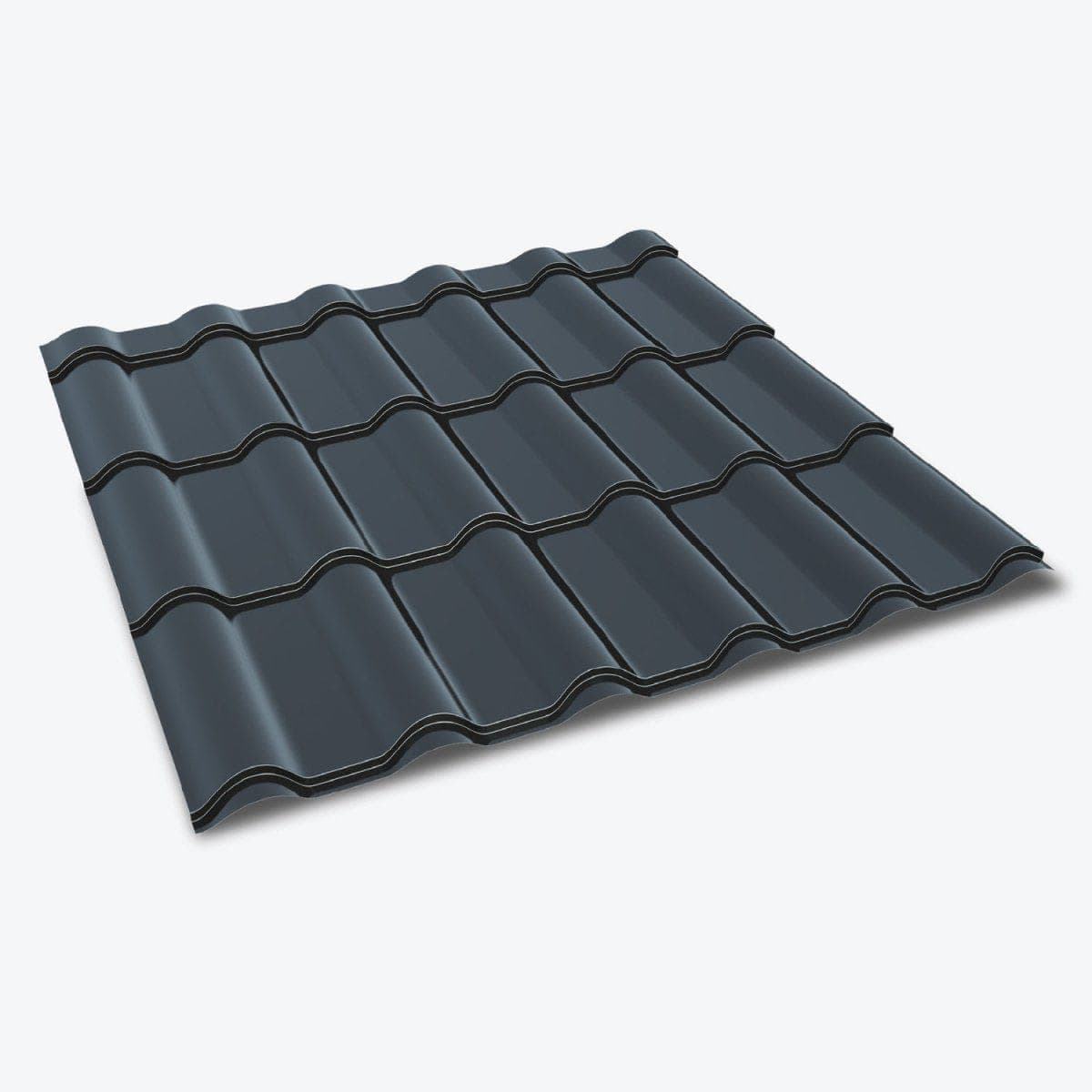 Tigla metalica Blachotrapez Diament Eco Plus, mat EcoProtect, 0,5 mm — imagine 3