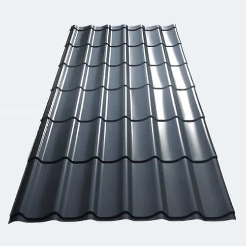 Tigla Metalica Bravo, Classic Plus Structurat, 0,4 mm — imagine 2