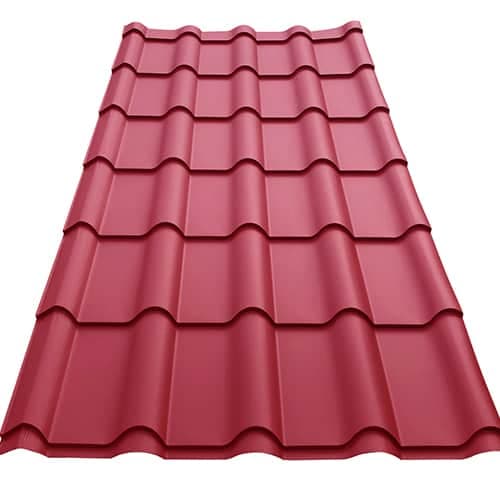Tigla Metalica Bravo, Mediteran Standard Structurat, 0,50 mm