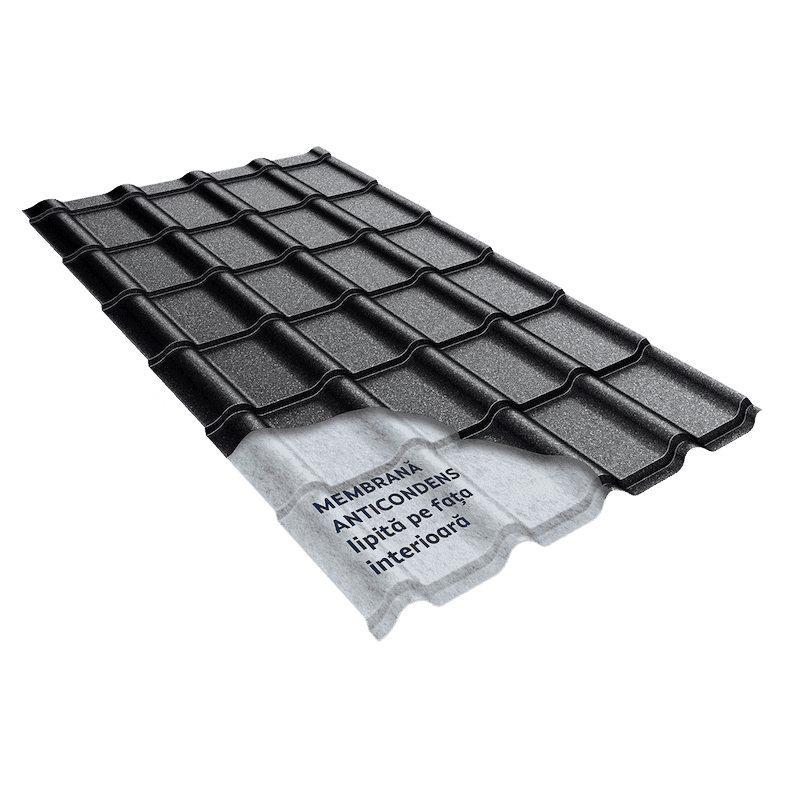 Tigla Metalica Caretta Bello Smart Briliant, 0,5 mm — imagine 2