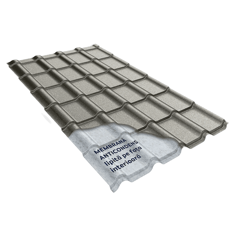 Tigla Metalica Caretta Bello Smart Briliant, 0,5 mm — imagine 3