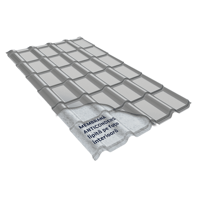 Tigla Metalica Caretta Bello Smart Lustro, 0,5 mm — imagine 4