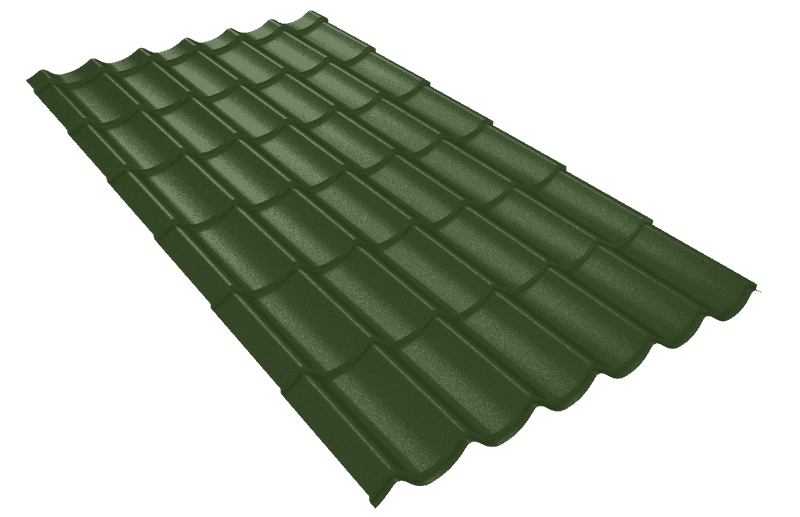 Tigla Metalica Caretta Daily Fresco, grosime 0,40 mm — imagine 1