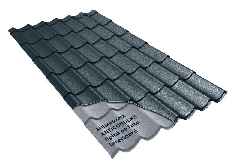 Tigla Metalica Caretta Daily Smart Briliant, 0,6 mm — imagine 3