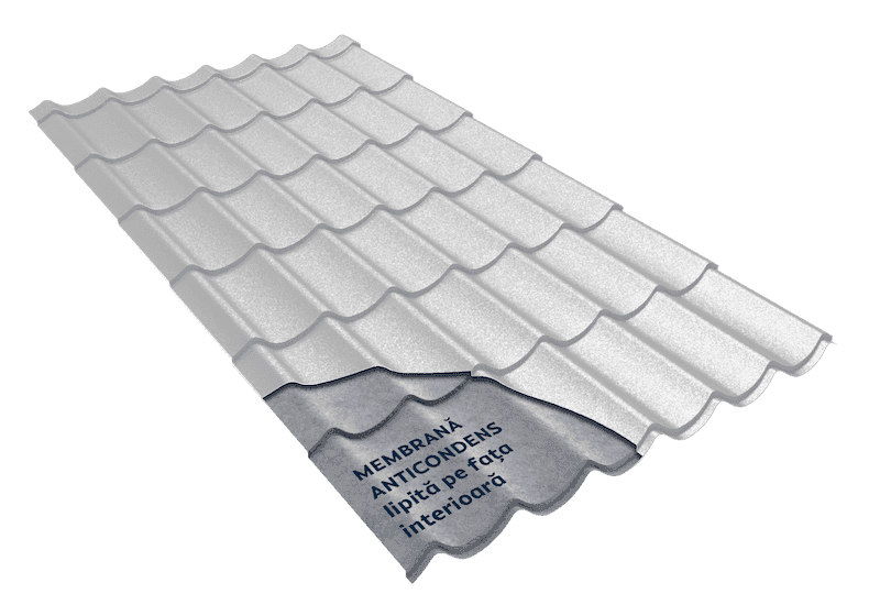 Tigla Metalica Caretta Daily Smart Briliant Duo, 0,6 mm — imagine 2