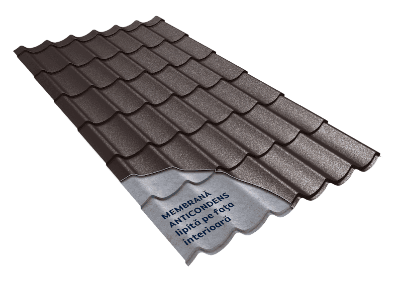 Tigla Metalica Caretta Daily Smart Briliant Duo, 0,6 mm — imagine 1