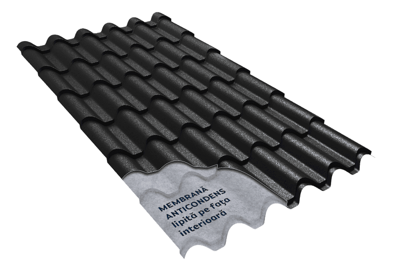 Tigla Metalica Caretta Nobel Smart Briliant Duo de 0,6 mm — imagine 3
