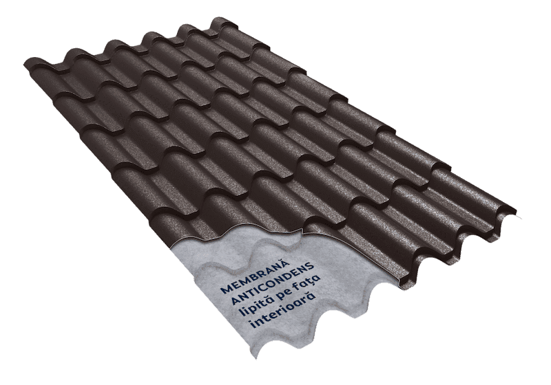 Tigla Metalica Caretta Nobel Smart Briliant Duo de 0,6 mm — imagine 4