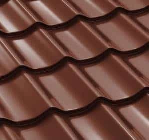 Tigla metalica 0.4mm Grosime, Model Clasic, Lucios — imagine 1