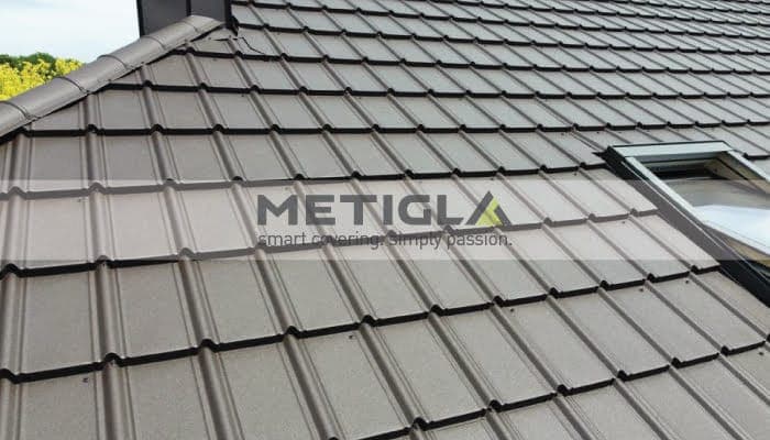 Tigla Metalica Metigla Elit Polyester 0,5 mm — imagine 3