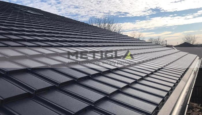 Tigla Metalica Metigla Saga Polyester Mat 0,5 mm — imagine 2