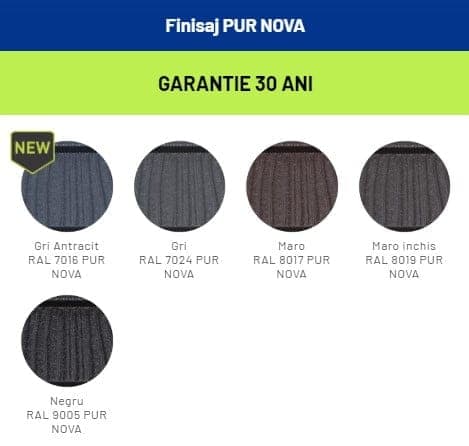 Tigla Metalica Metigla Teck PurNova 0,5 mm — imagine 4
