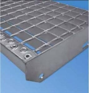 Trepte gratar tip SP, 30X2, 800X1000 mm zincate  ochi 34×38 — imagine 2