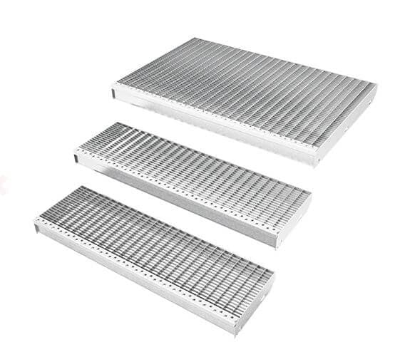 Trepte gratar tip SP, zincate 1000x240x30/3, ochi 34×38