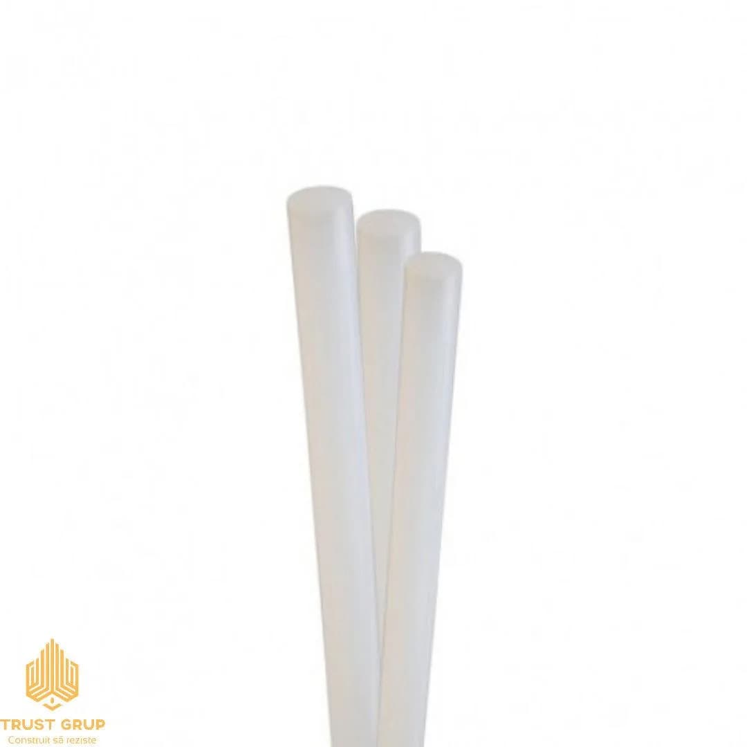 Baghetă adeziv transparent 7×100 mm 10 buc