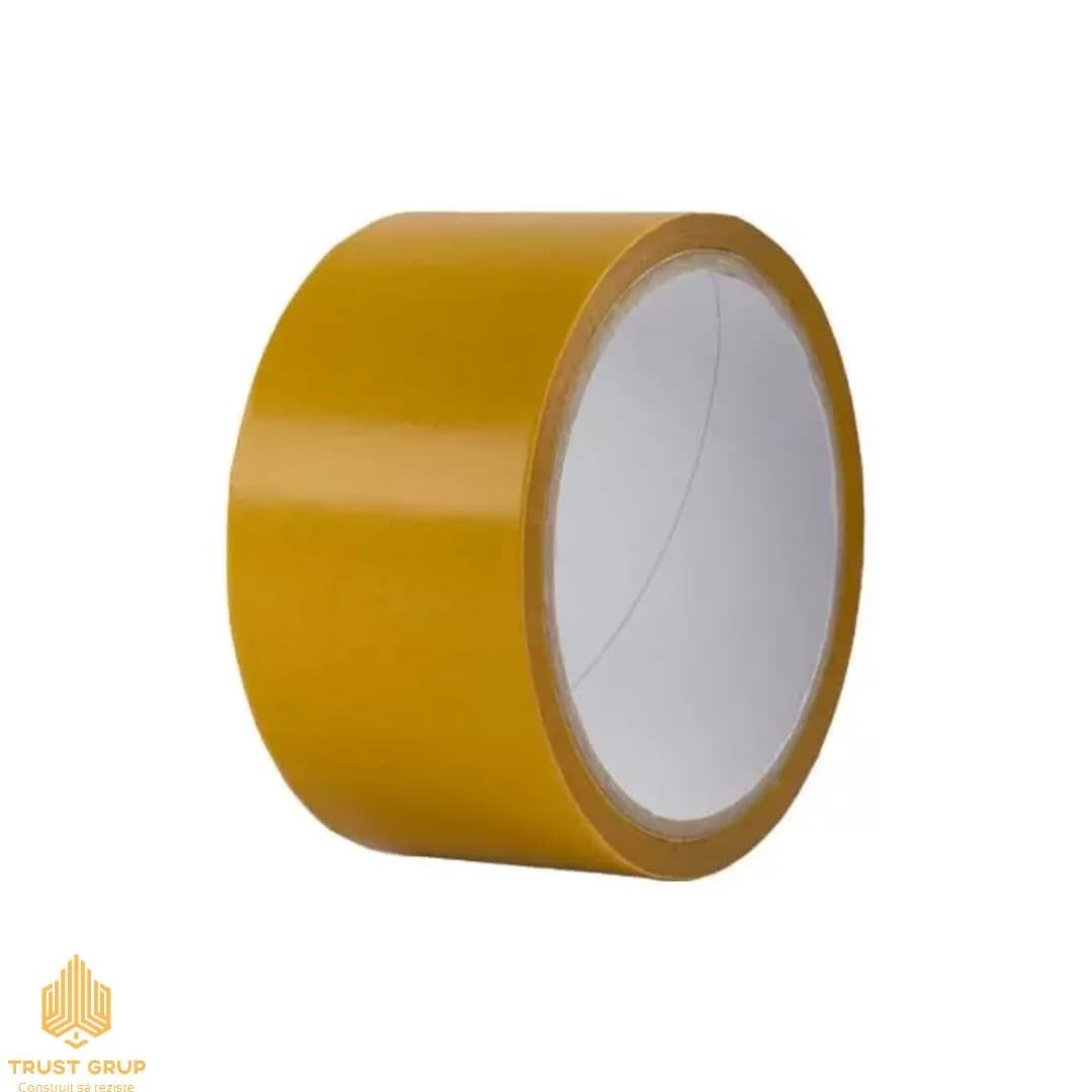 Bandă adezivă bilaterală polipropilenă 48 mm x 25 m