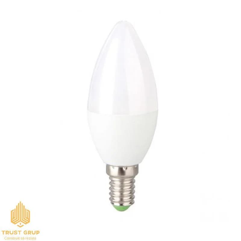 Bec LED Candle CB 7W E14 6500k TOPLED