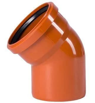 Cot, diametrul 160 x 45° (oranj) Interplast