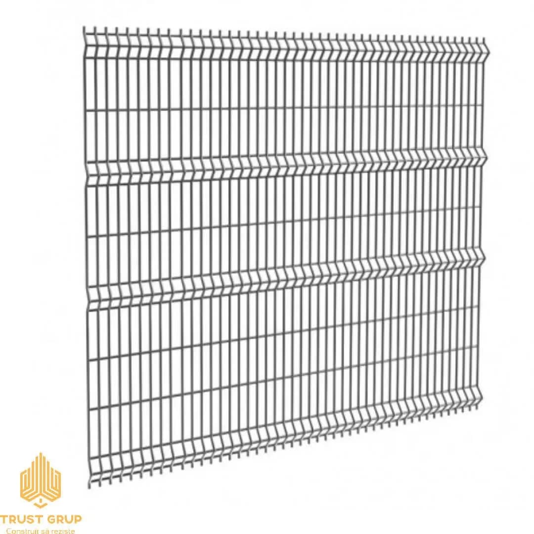 Panou gard – euro, zincat d-3.7 mm, h-1.65 m, l-2.5 m
