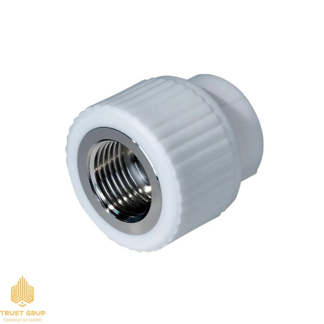 Racord F 20×3/4″ alb PPR (20)