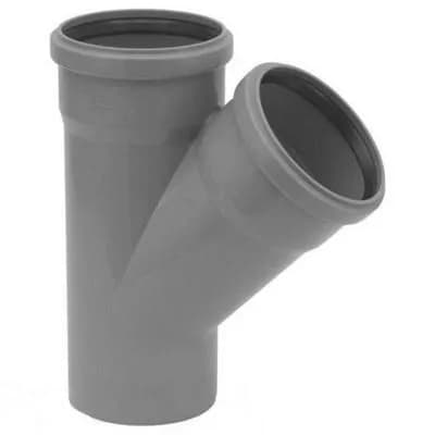 Ramificație diametrul 110×110 mm 45° (gri) Interplast