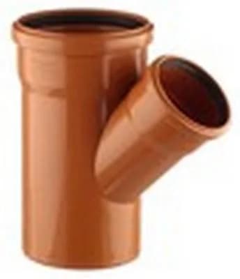 Ramificație diametrul 160×110 mm 45° (oranj) Valrom