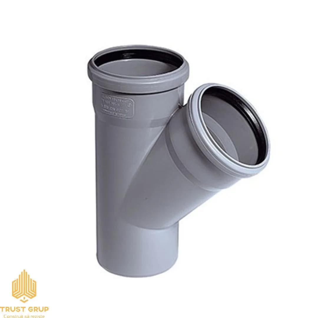 Ramificație diametrul 50×50 mm 45° (sur) TP GP