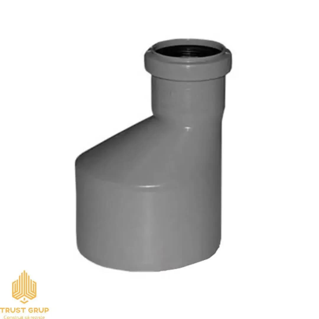 Reducție diametrul 110×50 mm Interplast (Orange)