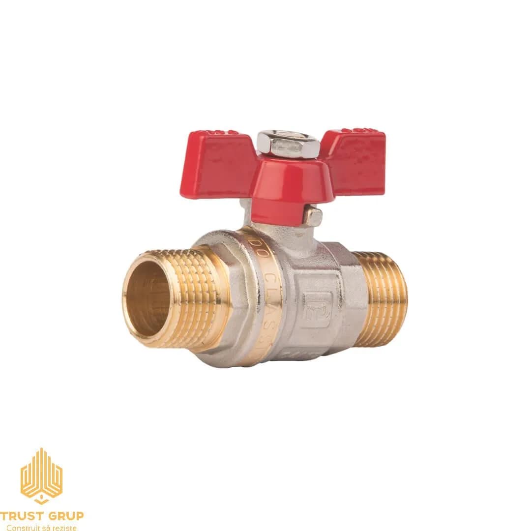 Robinet cu bilă D MM 1/2” fluture